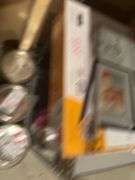 Assorted Electronics Lot Including Philips Monitor and Assorted Cables