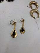 Assorted Costume Jewelry Lot - Earrings, Brooches, and Necklace