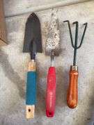Box Lot of Gardening Tools: Variety of Hand Tools, Pruners, Shears, and More