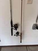 (2) Fishing Rods and Reels