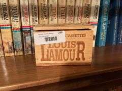 Collection of Dana Fuller Ross Books, Other Westerns, and Louis L'Amour Cassettes