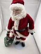 Christmas Decoration Lot: Santa Figures, Nutcracker, Snowman & More