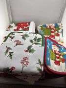Holiday Themed Kitchen Linen Sets