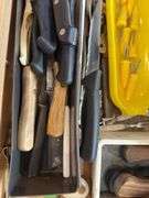 Silverware, measuring spoons, knives