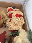 Collection of Decorative Santa Figures