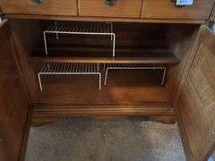 Wooden Hutch with Storage