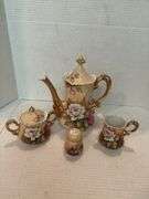 Royal Stuart & Lofton China Tea Sets with Floral Design