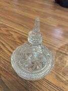 Pressed Glass Bowls and Baskets - 4 Pieces