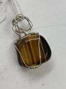 Tiger's Eye Stone Pendant