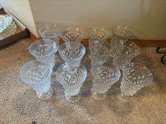 American Fostoria Water Glasses