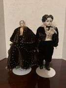 Pair of Bisque Porcelain Dolls - Lady and Gentleman
