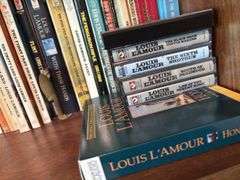 Lot of Over 50 Louis L'Amour Western Novels and Audio