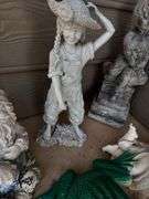Selection of Garden Decor - Gnome, Angel, Bird, Frog and Statues