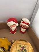 Assorted Christmas Decorations and Figurines