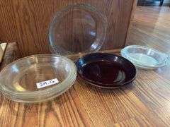 Pyrex pie plates