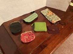 Lot of Six Various Pouches and Wallets