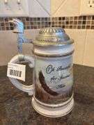 Collectible "America the Beautiful" Beer Stein with Eagle Design