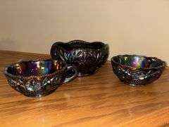 Carnival Glass Set