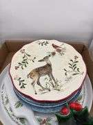 Holiday Themed Serving Dishes and Plates Set