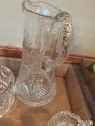 Collection of Cut Glass Dishes