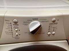 27”x26”x36” Whirlpool Duet Resource Saver Electric Clothes Dryer, Model WED9150WWO
