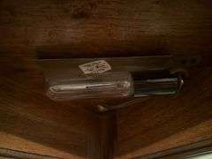 Lighted Corner Curio Cabinet, 16x22x69
