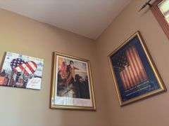American Patriotic Art Prints and Canvas