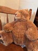 Teddy Bears with Wooden Rocking Chair