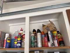 Variety of Household Pest Control and Lubricant Products