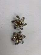 Assorted Costume Jewelry Lot - Earrings, Brooches, and Necklace