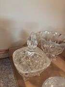 Assorted Decorative Crystal Glassware