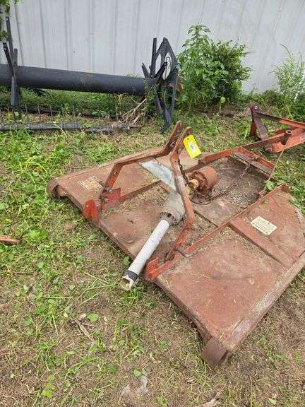 5 ft Trail Type Mower, missing rear wheel image