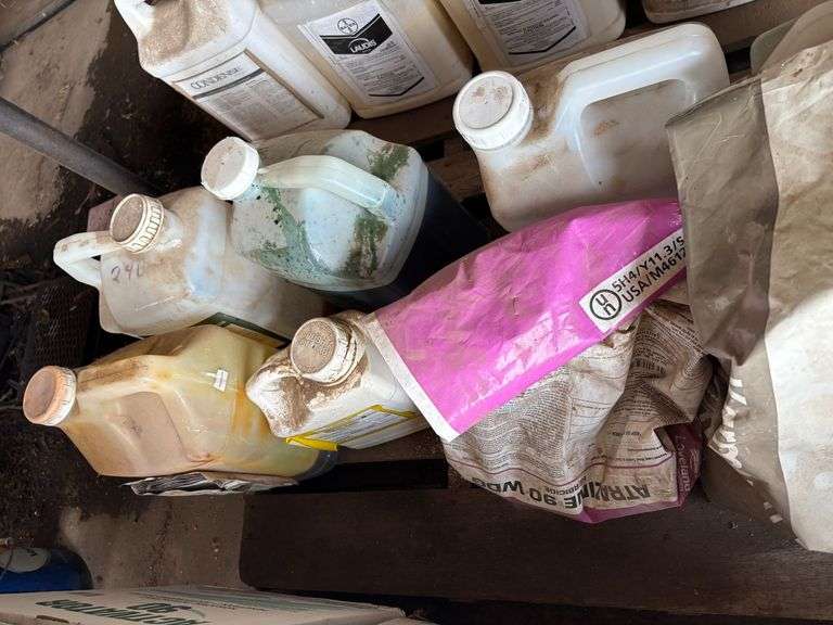 Lot of Assorted Herbicides and Agricultural Chemicals (qty not guaranteed - see Description for types) image