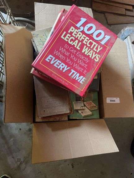 Box Lot of Assorted Hardcover Books image
