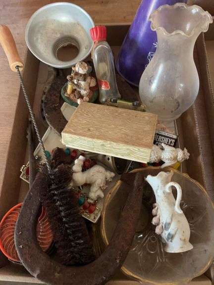 Box Lot of Collectibles and Household Items image