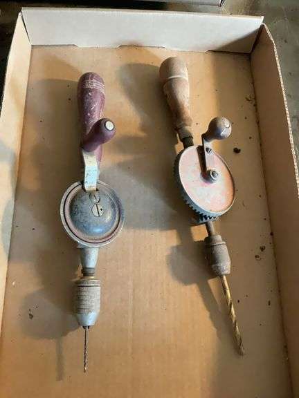 Lot of Two Hand Crank Drills image