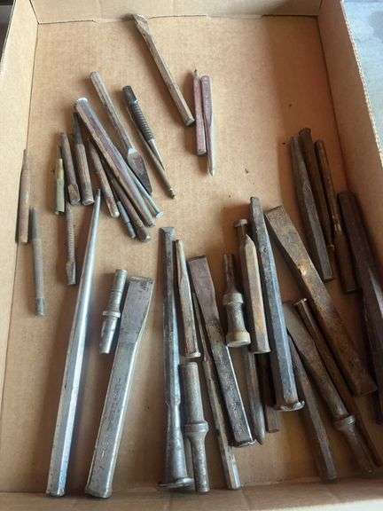 Assorted Chisels and Punches - Lot of Hand Tools image