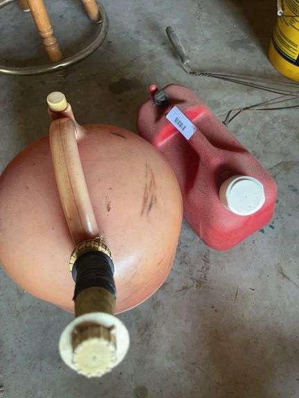 Lot of 2 Gasoline Cans image