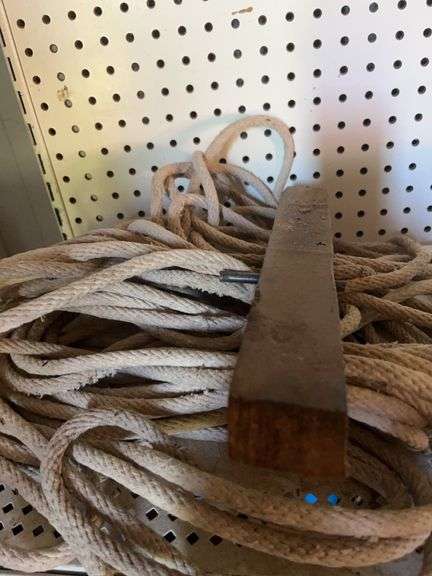 Nautical Rope Lot with Wooden Tool image