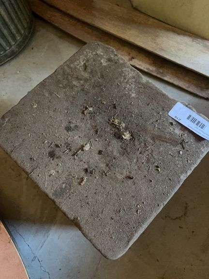 VERY HEAVY Stone Mortar Stand image