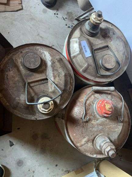 Collection of Vintage Oil Cans image