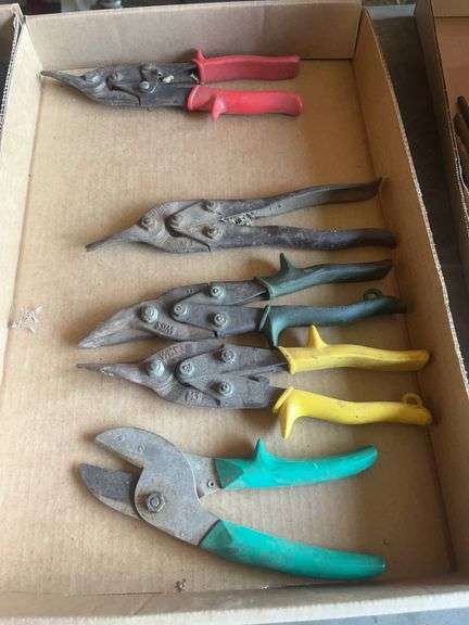 Lot of Wiss Metal Cutting Shears image