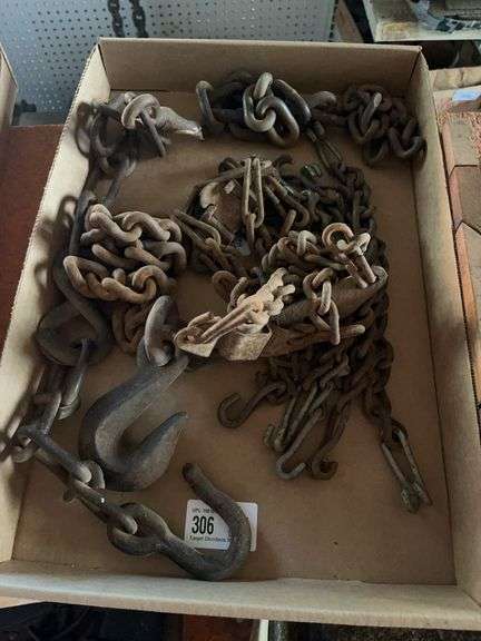 Heavy Duty Assorted Chains and Hooks image