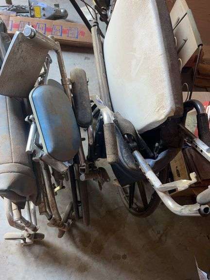 Lot of Two Manual Wheelchairs - Tuffcare & Invacare image