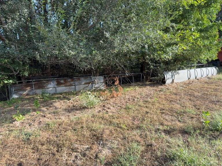 Metal Shelter Structure Sections (possibly awnings) image