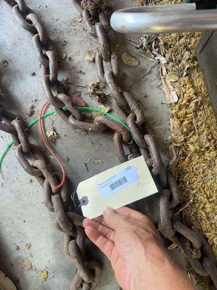 Heavy Duty Metal Tow Chain with Hook image