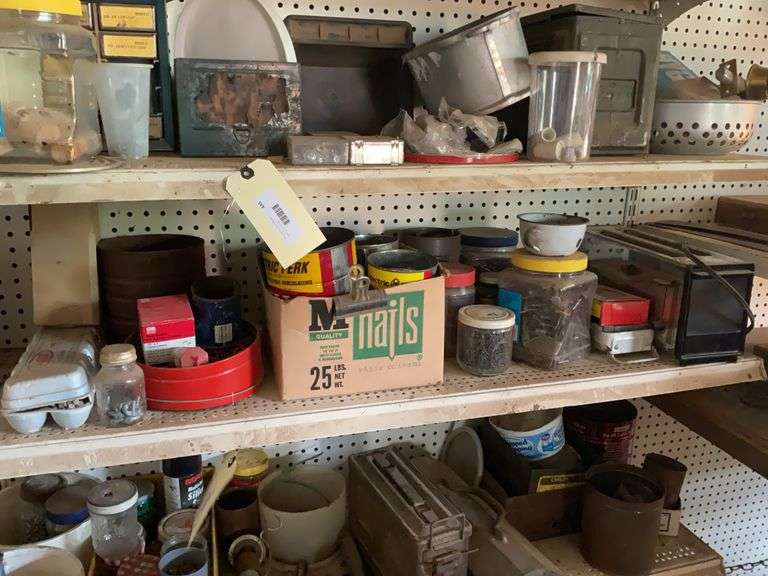 Mixed Assortment of Hardware Supplies: Nails, Staples, and More image