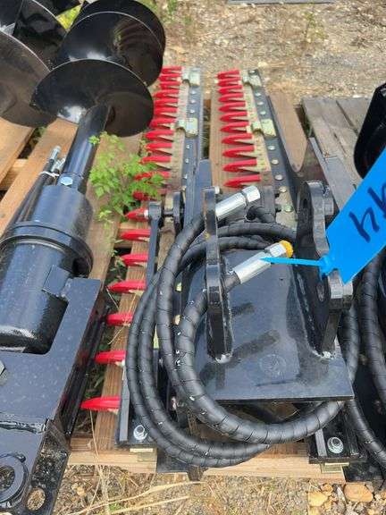 Future Hedge Trimmer Excavator Attachment - Fits 1-2 Ton, 1" Pin Diameter image