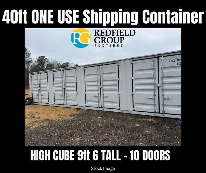 Future 40' High Cube Multi-Door Container - 10 Doors - MMPU1062868