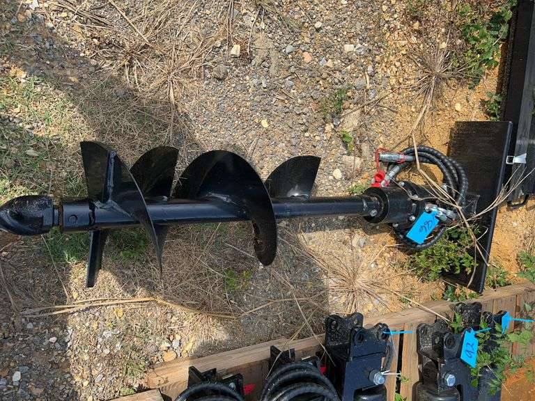 Future Mini Skid Steer Auger - 12" Auger Rod, Heavy Duty image